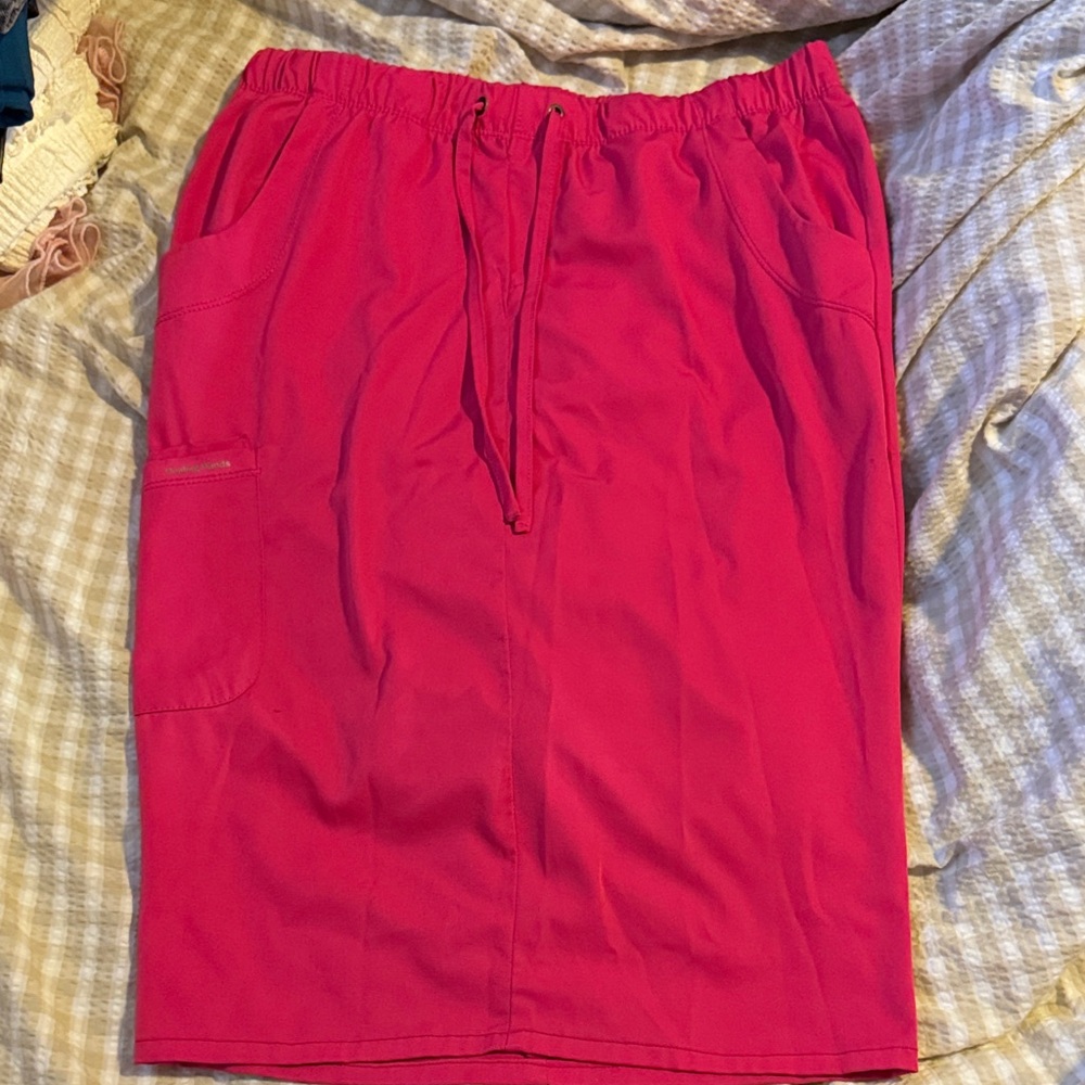 Women's Pink Scrub skirt